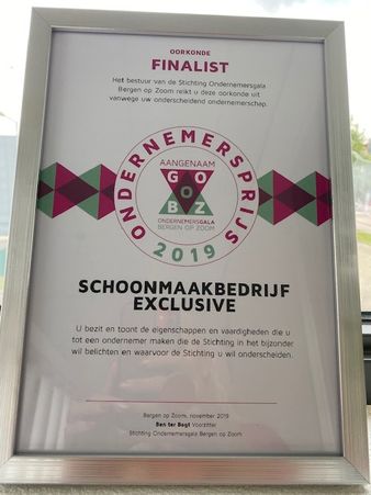 Finalist ondernemersprijs 2019